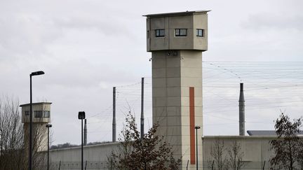 La prison de Condé-sur-Sarthe, dans l'Orne. (MARC OLLIVIER / MAXPPP)