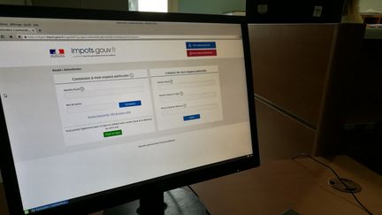 Il est possible de choisir son taux d'imposition en se rendant sur le site internet impots.gouv.fr (BASTIEN DECEUNINCK / RADIO FRANCE)