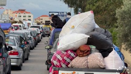 Cessez-le-feu au Liban : les déplacés de retour dans le sud du pays (France 2)