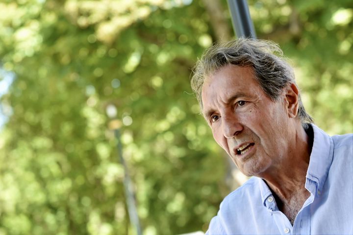 Jean-Jacques Bourdin à Montpellier (Hérault), le 17 août 2019.&nbsp; (SYLVIE CAMBON / MAXPPP)