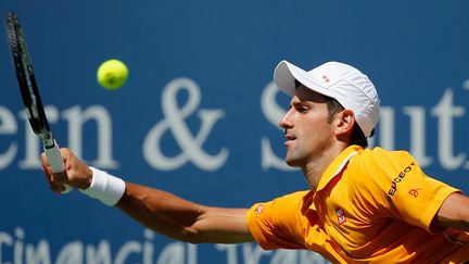 Novak Djokovic s'est hissé pour la 5e fois de sa carrière en finale à Cincinnati (ROB CARR / GETTY IMAGES NORTH AMERICA)