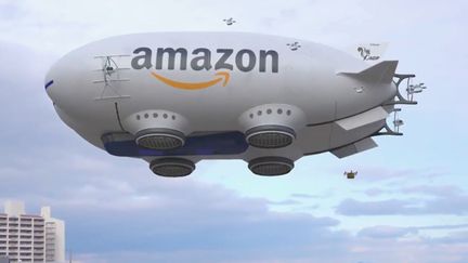 Un dirigeable Amazon qui largue des drones, c'est possible ?