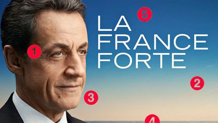 L'affiche de campagne de Nicolas Sarkozy. (TETRA IMAGES / TETRA IMAGES RF)