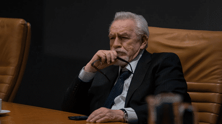 Brian Cox qui incarne Logan Roy dans la série "Succession" (HBO)