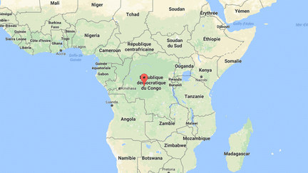 Un ressortissant français a été enlevé dans l'Est de la République Démocratique du Congo, selon le Quay d'Orsay.&nbsp; (CAPTURE ECRAN GOOGLE MAPS)