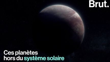 Florence Porcel, vulgarisatrice scientifique et youtubeuse, rappelle les enjeux de l'étude des exoplanètes.&nbsp; (BRUT)