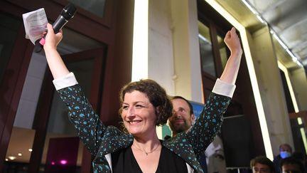 Jeanne Barseghian, nouvelle maire de Strasbourg, le 28 juin 2020. (C?DRIC JOUBERT / MAXPPP)