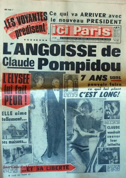 La une du magazine Ici Paris du 17 juin 1969. (JOURNAUX-COLLECTIONS.COM)