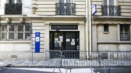 Un commissariat à Paris, le 8 octobre 2024. (MAGALI COHEN / HANS LUCAS / AFP)