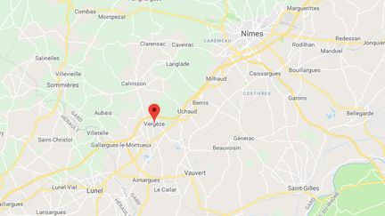 Vergèze (Gard). (GOOGLE MAPS)