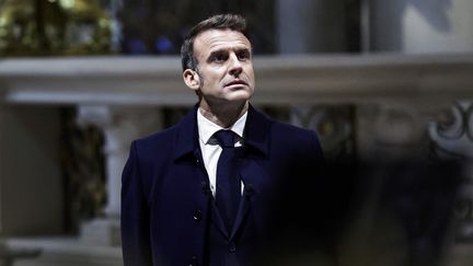 VIDEO. Réouverture de Notre-Dame : l'émotion d'Emmanuel Macron à l'évocation du général Jean-Louis Georgelin, décédé avant la fin du chantier