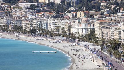 La baie des Anges à Nice (Alpes-Maritimes), le 5 avril 2019. (CAVALIER MICHEL / HEMIS.FR / HEMIS.FR)