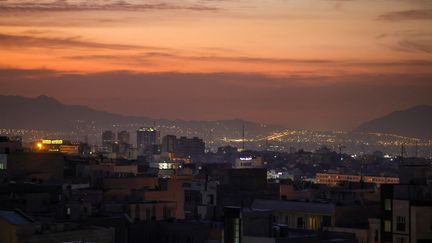 La ville de Téhéran, capitale de l'Iran, photographiée le 26 octobre 2024. (ATTA KENARE / AFP)