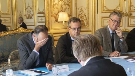 Entretiens a Matignon avec les partenaires sociaux dans le cardre de la reforme des retraites, le 6 septembre 2019 (CHRISTOPHE MORIN / MAXPPP)