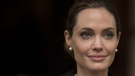 L'actrice am&eacute;ricaine Angelina Jolie, le 11 avril 2013 &agrave; Londres. (ALASTAIR GRANT / AP / SIPA)