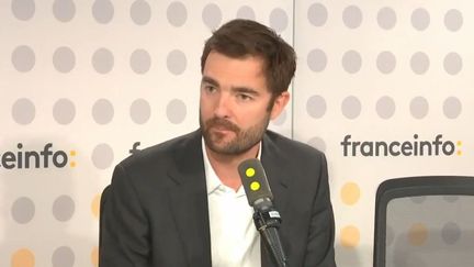 Clément Eulry, directeur d’AirBnb France et Belgique, le 21 mai 2024 sur franceinfo. (FRANCEINFO / RADIO FRANCE)