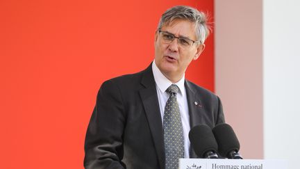 Guillaume Denoix de Saint Marc,&nbsp;directeur général de l’Association française des victimes de terrorisme, le 19 septembre 2018. (LUDOVIC MARIN / POOL / AFP POOL)