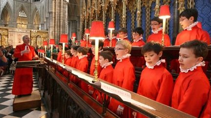 Répétition à Westminster Abbey le 15 avril 2011 (AFP. Lipinski)