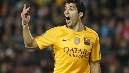 L'Uruguayen Luis Suarez (PAU BARRENA / AFP)