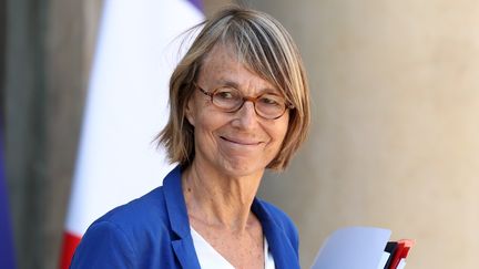 Françoise Nyssen, le 3 août 2018, à Paris.&nbsp; (MUSTAFA YALCIN / AFP)