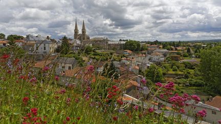 Mauléon, 8&nbsp;600&nbsp;habitants, au nord des Deux-Sèvres, s'est engagée dans l'expérimentation "Territoire zéro chômeurs longue durée" imaginée par ATD Quart Monde (HAUSER PATRICE / HEMIS.FR)