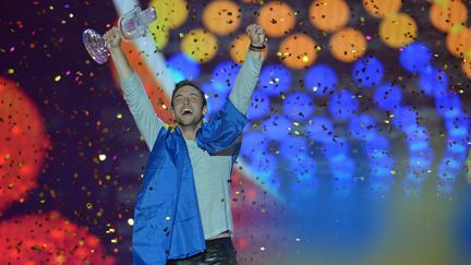 Mans Zelmerlow gagne pour la Suède le concours de l'Eurovision 2015
 (Kerstin Joensson/AP/SIPA)