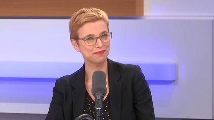 Clémentine Autain, députée La France insoumise, le 18 décembre 2019. (FRANCEINFO / RADIOFRANCE)