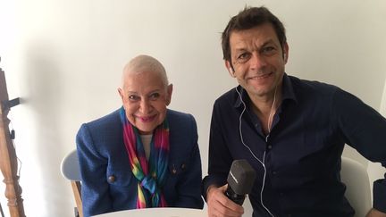 Paule Neyrat et Laurent Mariotte (Laurent Mariotte / Radio France)