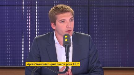 Le député Les Républicains Robin Reda était l'invité de franceinfo lundi 3 juin 2019. (FRANCEINFO)