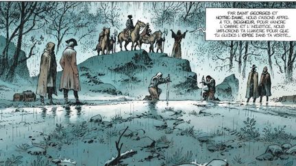 Extrait de la BD "Le maître d'armes" des  Français Xavier Dorison et Joël Parnotte
 (Maison d&#039;édition Dargaud)