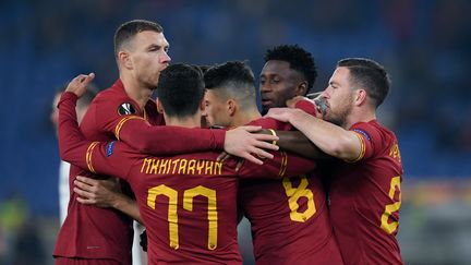 Les joueurs de l'AS Roma (GIUSEPPE MAFFIA / NURPHOTO)