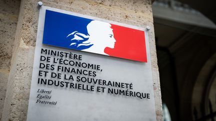 The Ministry of Economy, Finance and Industrial and Digital Sovereignty in Paris, March 29, 2024. (XOSE BOUZAS / HANS LUCAS / AFP)