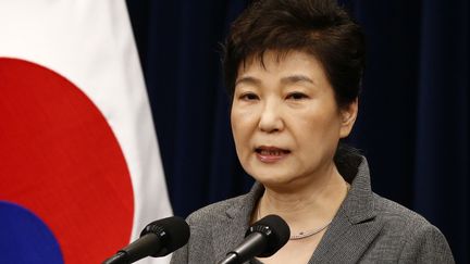 Park Geun-Hye, le 29 novembre 2016, à Séoul.&nbsp; (JEON HEON-KYUN / AFP)