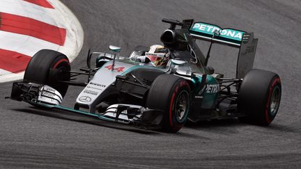 Lewis Hamilton s'élancera en pole position en Autriche pour la première fois de sa carrière. (ANDREJ ISAKOVIC / AFP)