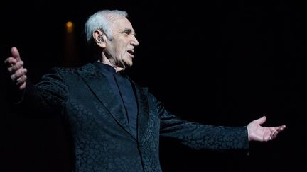 Charles Aznavour en juin 2014 en concert à Varsovie.
 (BARTOSZ KRUPA/EAST-NEWS/SIPA)