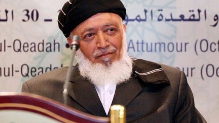 L'ancien président afghan Burhanuddin Rabbani (archive) (AFP - MAHMUD TURKIA)