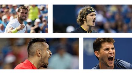 Dimitrov, Zverev, Kyrgios et Thiem