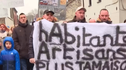 Inondations dans le Pas-de-Calais : un collectif de sinistrés manifeste à Blendecques et demande des "actes"