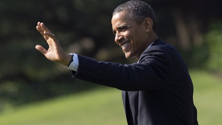 Le pr&eacute;sident am&eacute;ricain Barack Obama &agrave; Washington, le 21 ao&ucirc;t 2012. (SAUL LOEB / AFP)