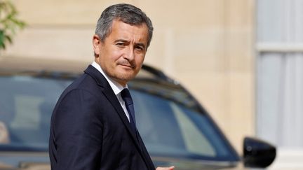 Gérald Darmanin à Paris, le 7 septembre 2022. (LUDOVIC MARIN / AFP)