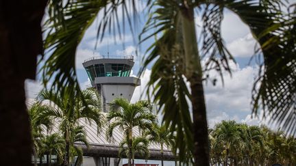 L'aéroport de Cayenne (Guyane), le 18 septembre 2017. (MAXPPP)