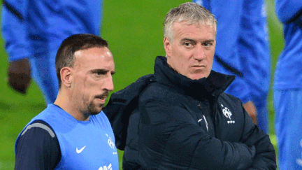 Franck Ribéry et Didier Deschamps