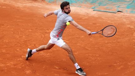 Gilles Simon entre dans le tournoi à Roland-Garros. (LAURENT LAIRYS / LAURENT LAIRYS)