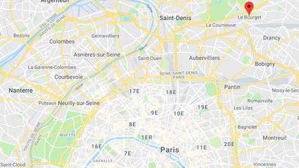 Le Bourget (Seine-Saint-Denis).&nbsp; (GOOGLE MAPS)