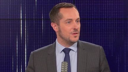 Nicolas Bay, invité de franceinfo mardi 2 novembre.&nbsp; (FRANCEINFO / RADIOFRANCE)