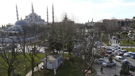 &nbsp; (La place touristique Sultanahmet où a eu lieu l'explosion © Reuters/ Murad  Sezer)