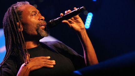 Bobby McFerrin à Jazz in Marciac (3 août 2008)
 (Sébastien LAPEYRERE / MAXPPP)