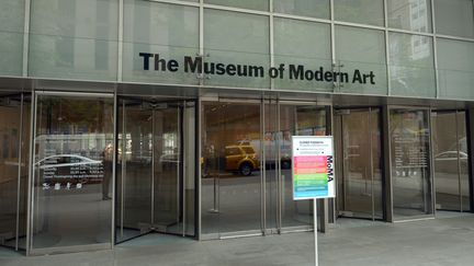 L'entrée du MoMA de New-York, le Musée d'Art Moderne aux Etats-Unis. Photo d'illustration. (RAINER JENSEN / DPA-MAXPPP)