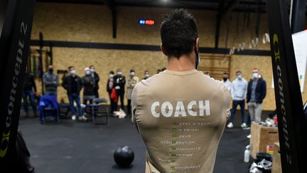 Une salle de sport de&nbsp;Saint-Just-Saint-Rambert (Loire), le lundi 28 septembre 2020. Photo d'illustration. (REMY PERRIN / MAXPPP)