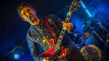 Noel Gallagher sur scène à Londres, au Dome, le 2 février 2015
 (Lawrence Watson / Rex / Sipa)